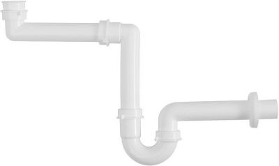 Сифон для раковины Aquanet 339428 цвет Белый