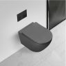 Унитаз Vincea Globo VT1-14TMA подвесной цвет Антрацит матовый с сиденьем Микролифт