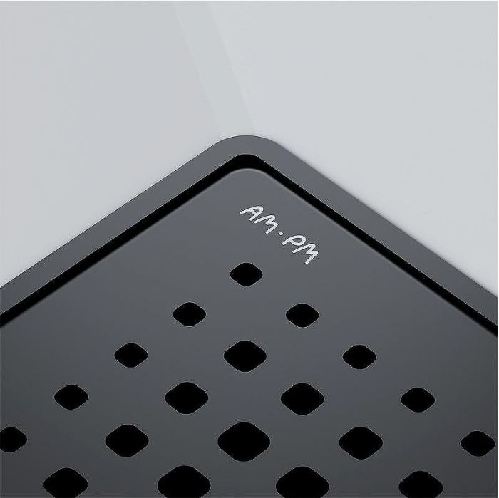 Душевой трап AM.PM MasterFlow 10 W01BD-P11-010-01BM с Черной матовой решеткой Cut Gradient