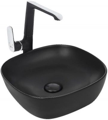 Раковина-чаша WeltWasser Elbach 2184 MB 37 10000004527 Черная матовая