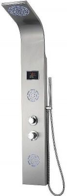 Душевая панель beWash BV4TMSP9776 с гидромассажем Хром