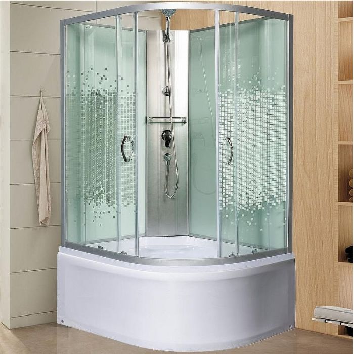 Душевая кабина Мономах XL Б/К 100x80x44 МЗ L 10000012098 без гидромассажа