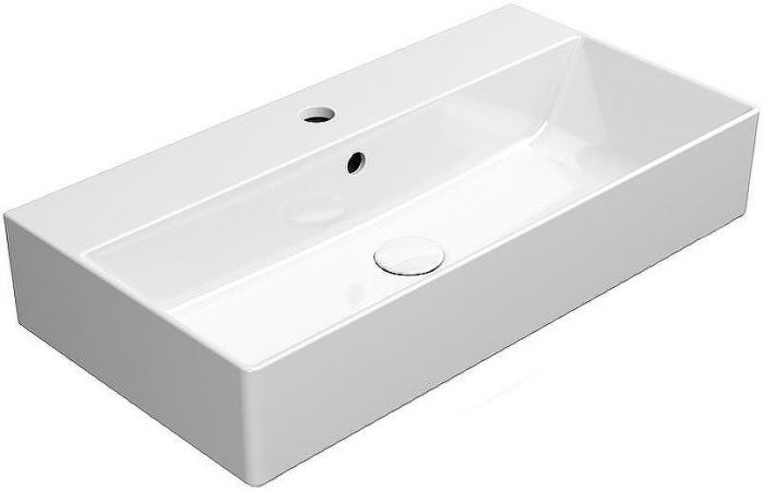 Раковина GSI Kube X 70 9455111 Белая