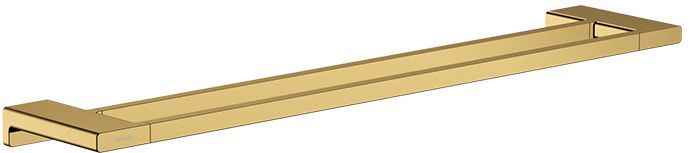 Hansgrohe AddStoris Полотенцедержатель двойной 64.8см., цвет: полированное золото