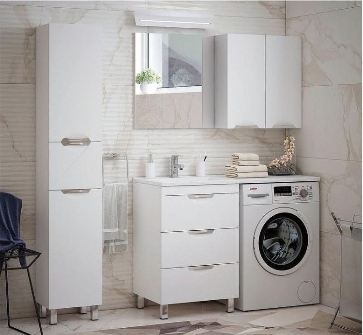 Зеркало Corozo Алиот 60 SD-00000604 Белое