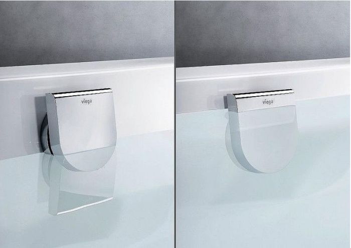 Слив-перелив Viega Multiplex Trio 723347 полуавтомат с наливом Хром глянцевый