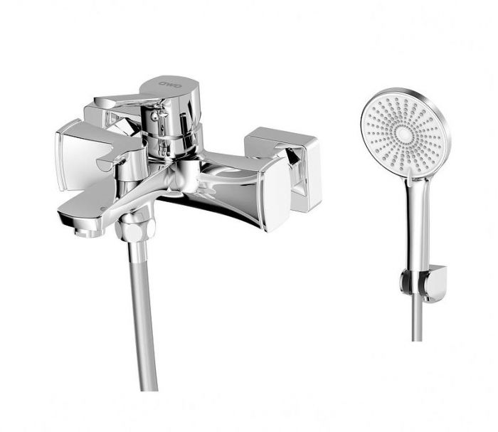 Смеситель для ванны AWP Shira S0514C цвет Хром