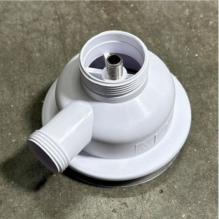 Слив-перелив для раковины McAlpine OR2-113S цвет Белый Хром