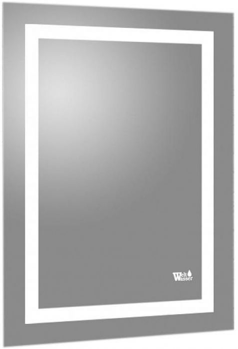 Зеркало WeltWasser Mira 60x80 с подсветкой 10000000964 Хром