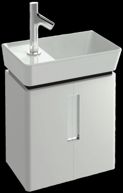 Тумба для ванной Reve 45 см подвесная, цвет белый бриллиант [EB1138-G1C]