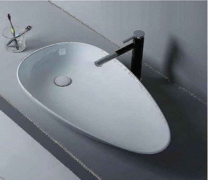 Раковина-чаша CeramaLux 55 7862-2 Белая глянцевая