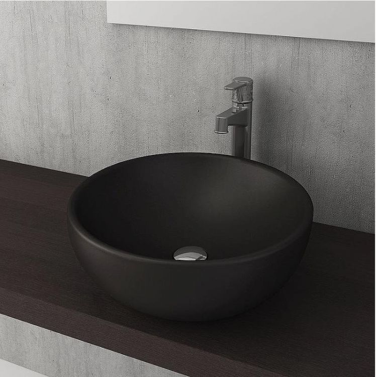 Раковина-чаша Bocchi Roma Vessel 45 1119-004-0125 Черная матовая