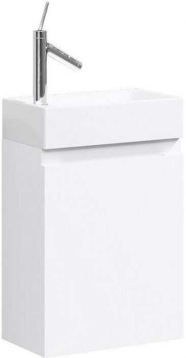 Тумба под раковину Aqwella Леон 40 Ln-MP.01.04/W подвесная Белая