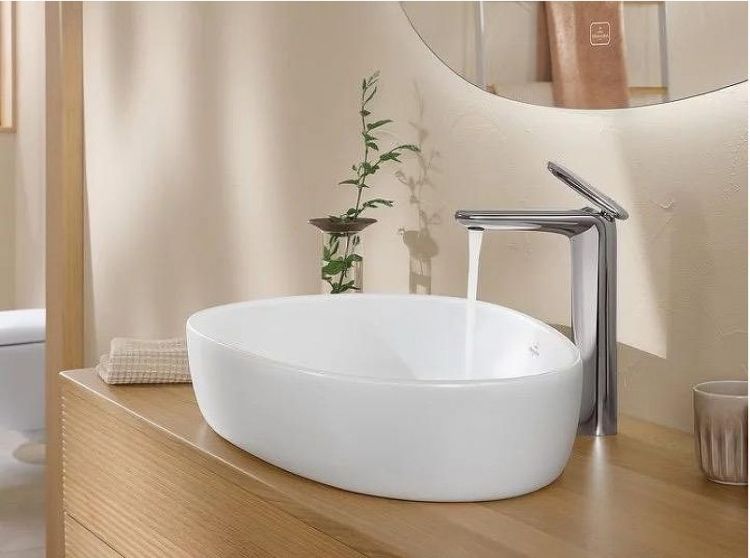 Раковина-чаша Villeroy&Boch Antao 65 4A7465RW цвет Stone White