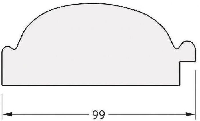Зеркало Evoform Octagon 63х63 BY 7374 в багетной раме - Византия бронза 99