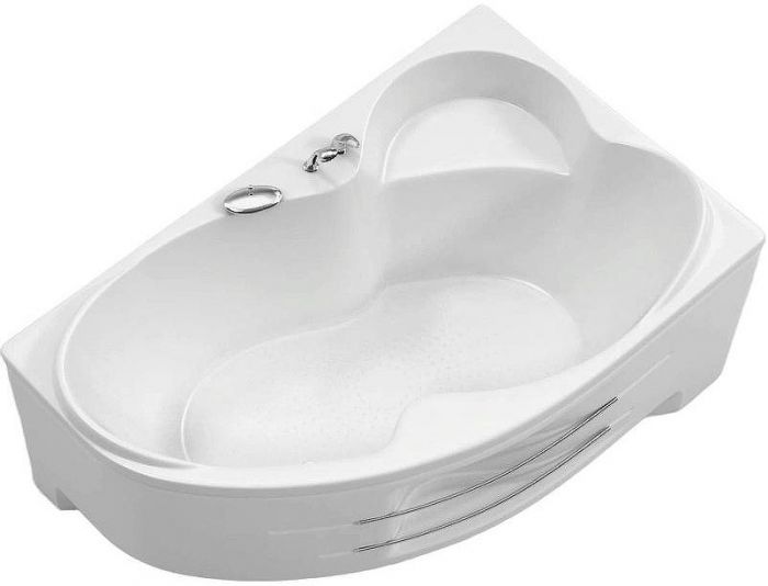 Акриловая ванна BellSan Индиго 168x110 L 4627171531278 с гидромассажем