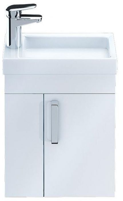 Тумба под раковину Iddis Torr 40 подвесная Белая