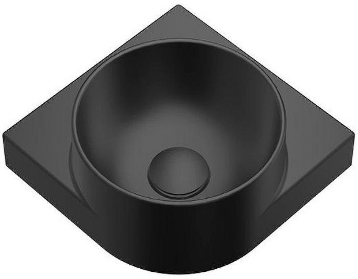 Раковина Ravak Yard 28 C XJX0D228000 угловая Черная матовая