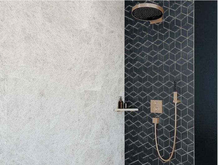 Смеситель для душа Hansgrohe Ecostat Square 15714700 с термостатом Белый матовый