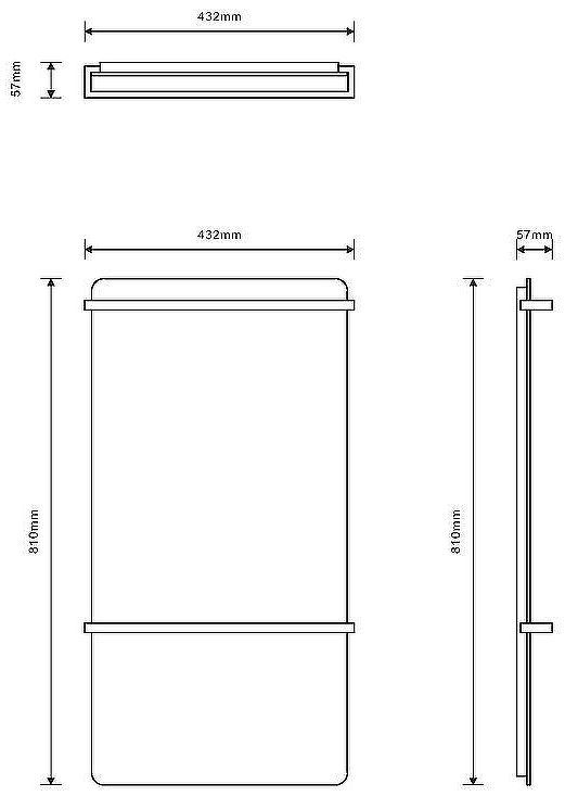 Электрический полотенцесушитель Black&White Universe 432x810 38900 Коричневый с золотом Электрический полотенцесушитель Black&White Universe 432x810 38900 Коричневый с золотом