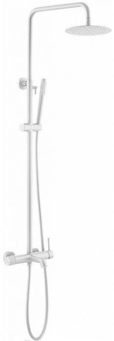 Душевая система Boheme Uno 468-MW Белый матовый