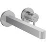 Hansgrohe Finoris Смеситель для раковины, встраиваемый, излив 22.8см., внешняя часть, цвет: хром