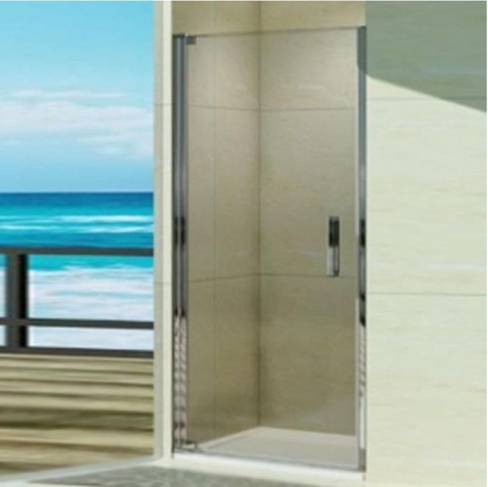 Душевая дверь WeltWasser WW600 K1 90 10000002732 профиль Хром стекло прозрачное