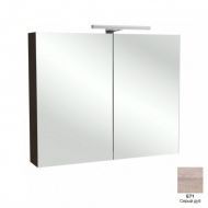 Зеркальный шкаф Jacob Delafon 70 см EB786RU-E71, серый дуб