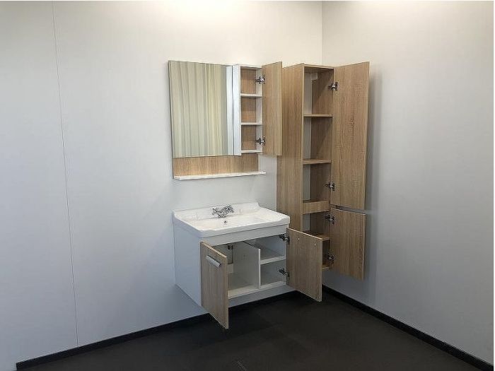 Тумба с раковиной Comforty Рига 70 00004142215 подвесная Дуб сонома