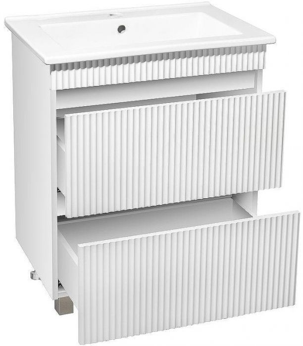 Тумба под раковину Runo Модена 75 00-00001453 Белая