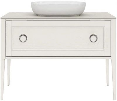 Тумба под раковину Kerama Marazzi Plaza Classic Neo 120 PL.CN.120.1+1\WHT.M Белая матовая