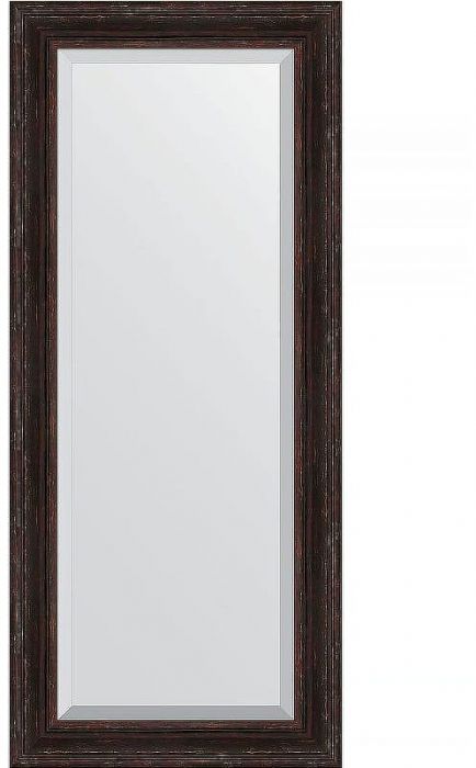 Зеркало Evoform Exclusive 159х69 BY 3577 с фацетом в багетной раме - Темный прованс 99