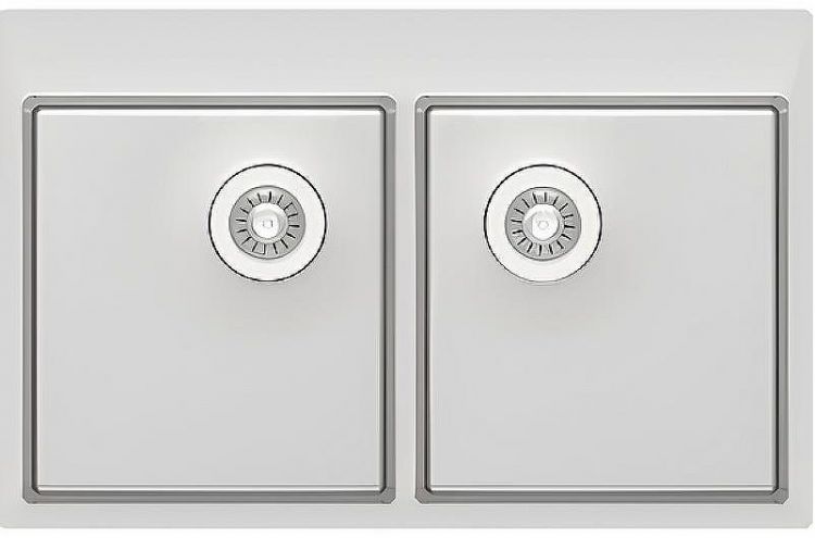 Кухонная мойка Florentina Логика-HM 80 LHM.800.510.B.20.S.10 Нержавеющая сталь сатинированная