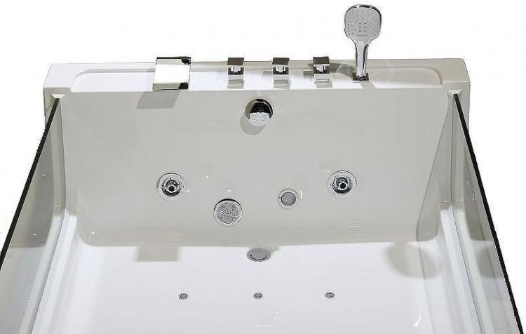 Акриловая ванна Ceruttispa 170x120 C-454A 9958 с гидромассажем Акриловая ванна Ceruttispa 170x120 C-454A 9958 с гидромассажем