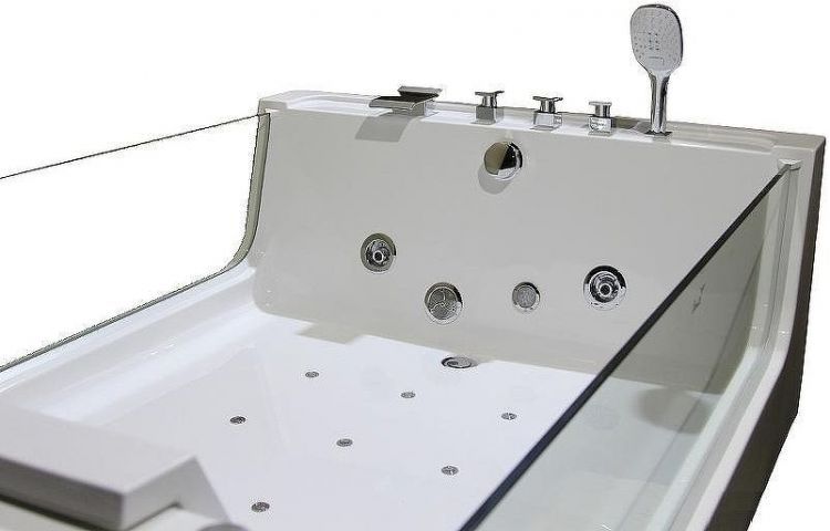 Акриловая ванна Ceruttispa 170x120 C-454A 9958 с гидромассажем Акриловая ванна Ceruttispa 170x120 C-454A 9958 с гидромассажем