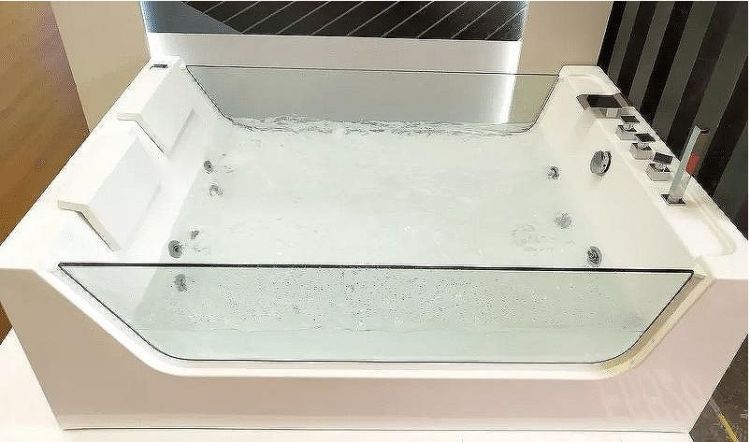 Акриловая ванна Ceruttispa 170x120 C-454A 9958 с гидромассажем Акриловая ванна Ceruttispa 170x120 C-454A 9958 с гидромассажем