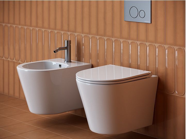 Подвесной унитаз CERAMICANOVA Rimless Forma CN3011