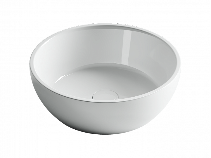 Умывальник CERAMICANOVA Element чаша накладная круглая 410 мм CN6021 Умывальник CERAMICANOVA Element чаша накладная круглая 410 мм CN6021