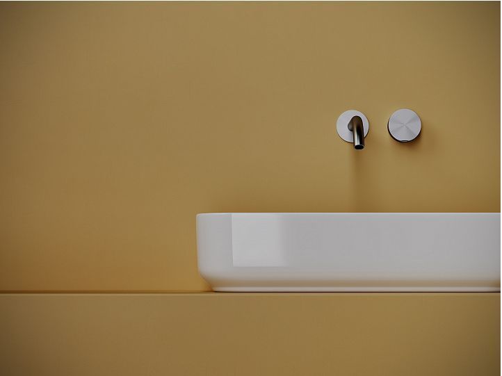 Умывальник CERAMICANOVA Element чаша накладная прямоугольная CN5044