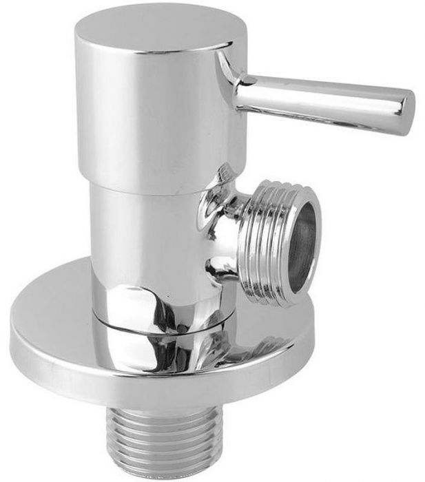 Запорный вентиль Veragio Sbortis VR.SBR-8222.CR угловой Хром