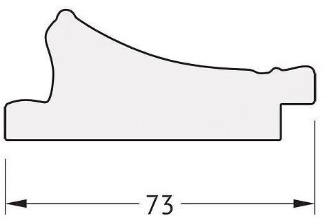 Зеркало Evoform Octagon 68х68 BY 7327 в багетной раме - Медный эльдорадо 73