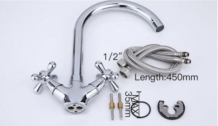 Смеситель для кухни Frap H25 F4025 Хром