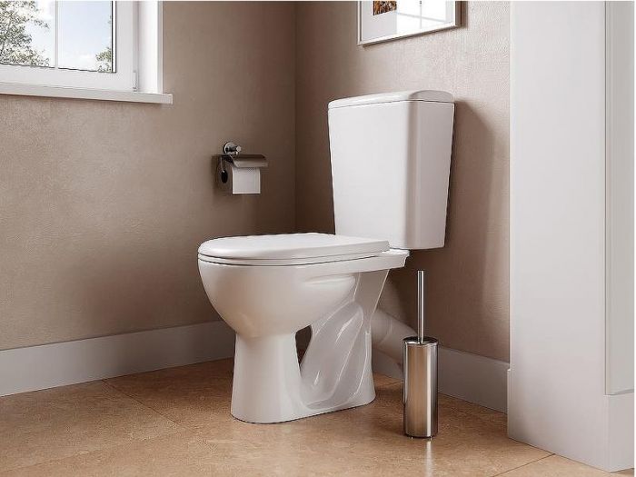 Унитаз компакт Santeri Орион 1.P400.8.S00.00B.F с бачком и сиденьем