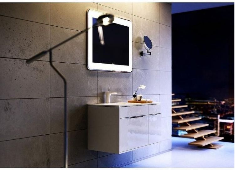 Тумба под раковину Aqwella 5 Stars Malaga 90 Mal.01.09/L подвесная Белая