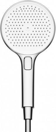 Душевая лейка SANCOS Nok round, кнопочное управление, диаметр 130 мм, 3 режима, цвет хром/белый, SC6001CH-W Душевая лейка SANCOS Nok round, кнопочное управление, диаметр 130 мм, 3 режима, цвет хром/белый, SC6001CH-W