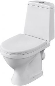 Унитаз компакт Santeri Прайм 1.P206.3.S00.00B.F комфорт с бачком и сиденьем