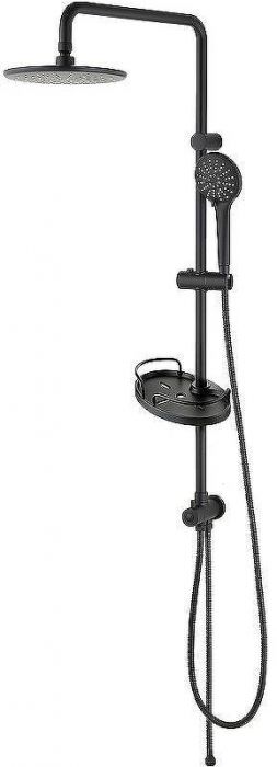 Душевая система Lemark Bronx LM3788BL Черная