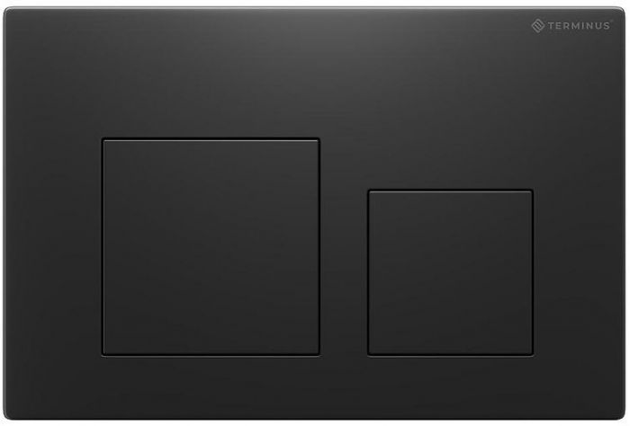 Клавиша смыва Terminus 82K24х16B цвет Черный
