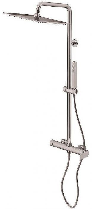Душевая система Gattoni Soffio 8195/PDDS Темный никель шлифованный