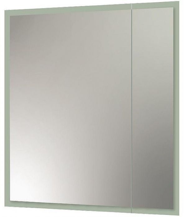 Зеркальный шкаф Континент Reflex LED 70 МВК026 с подсветкой Белый